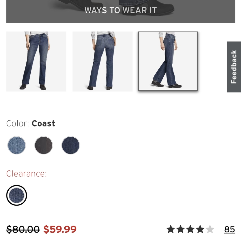 Eddie Bauer jeans